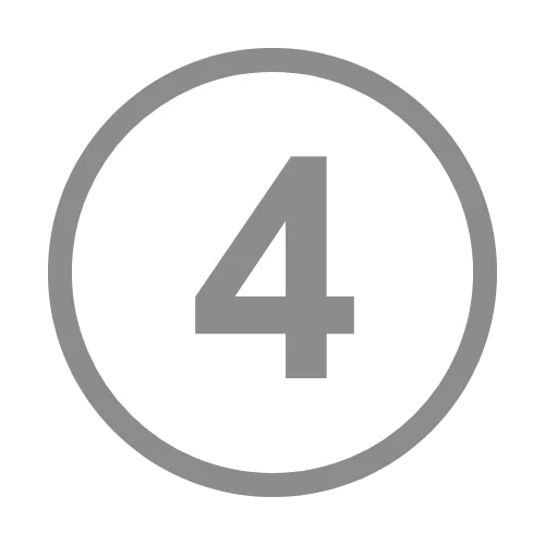 Number four icon