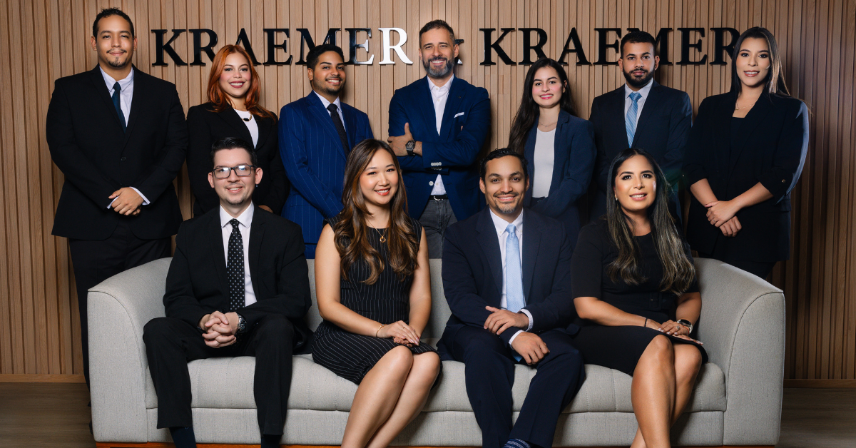 The team of Kraemer & Kraemer, a law firm in Panama
