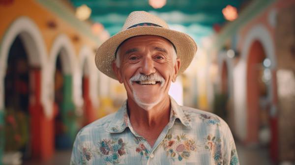 North American enjoying his Panama Pensionado Visa